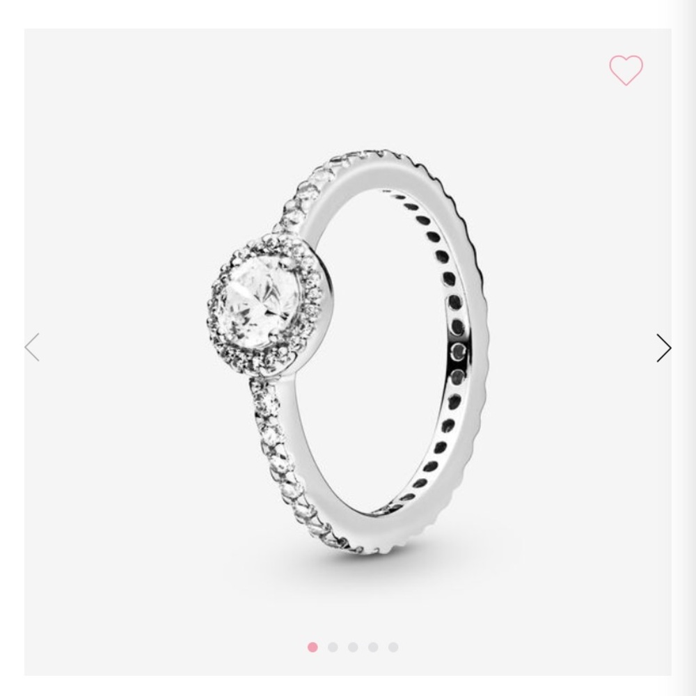 Pandora Classic Sparkle Halo Ring
